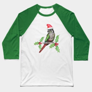 Christmas green cheeked conure Baseball T-Shirt